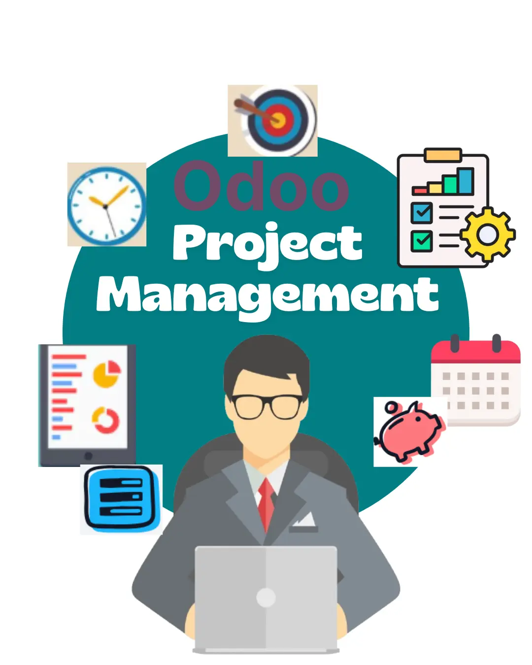 Odoo Project enables tracking of project costs, materials, manpower, equipment, etc